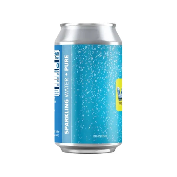 12 oz. Sparkling Canned Water, Full Color Digital... from ASI 30270 Aakron Line