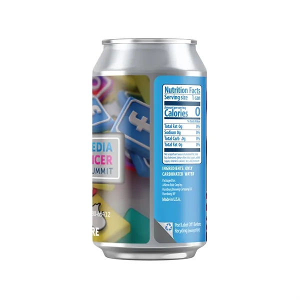 12 oz. Sparkling Canned Water, Full Color Digital... from ASI 30270 Aakron Line