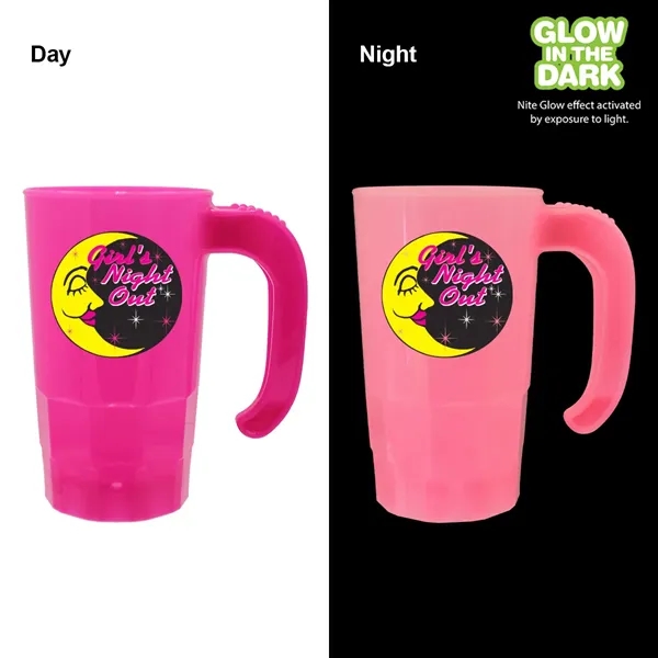 20 oz. Nite Glow Stackable Beer Stein, Full Color Digital... from ASI 30270 Aakron Line