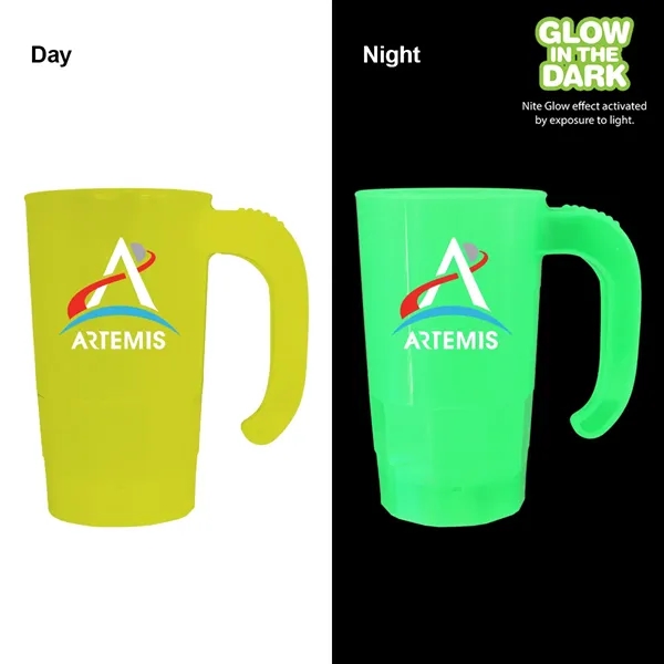 20 oz. Nite Glow Stackable Beer Stein, Full Color Digital... from ASI 30270 Aakron Line