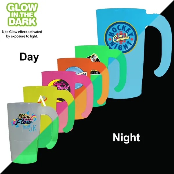 20 oz. Nite Glow Stackable Beer Stein (2 Sided), Full Color... from ASI 30270 Aakron Line