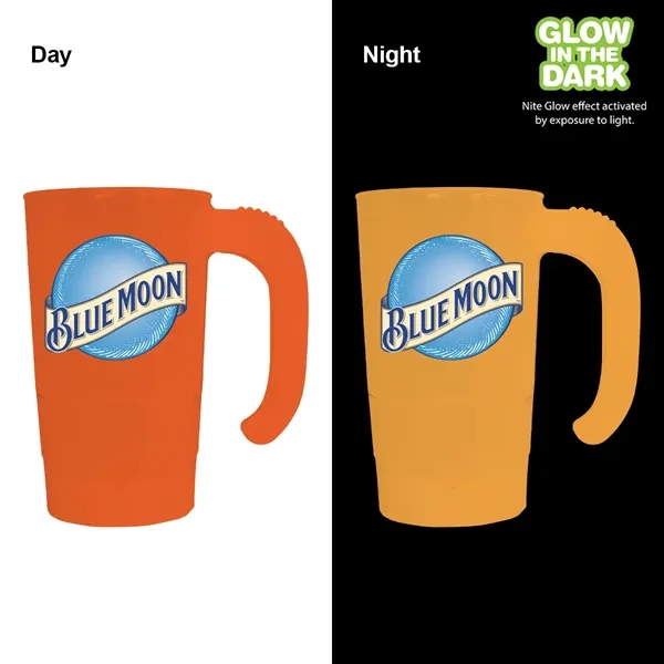 20 oz. Nite Glow Stackable Beer Stein (2 Sided), Full Color... from ASI 30270 Aakron Line