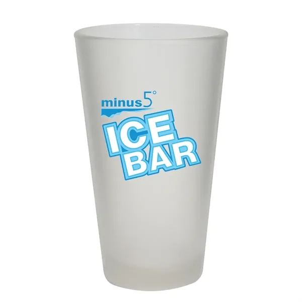 16 oz. Frosted Pint Glass - USA, Full Color Digital... from ASI 30270 Aakron Line