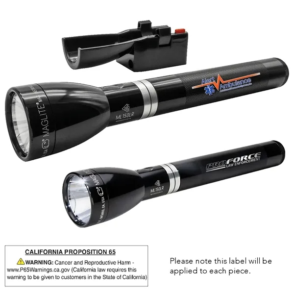 MAGLITE® ML150LR LED Rechargeable Flashlight, Laser Engrave... from ASI 30270 Aakron Line