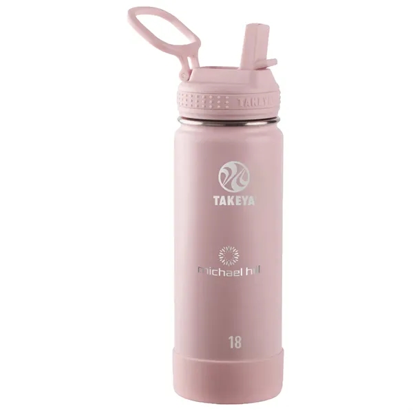 Takeya® 18 oz. Actives with Straw Lid, Laser, Premium... from ASI 30270 Aakron Line