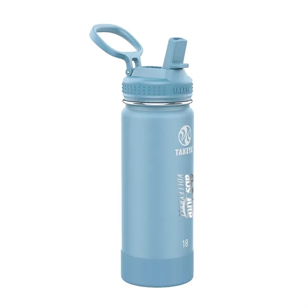 Takeya® 18 oz. Actives with Straw Lid, Laser, Premium... from ASI 30270 Aakron Line