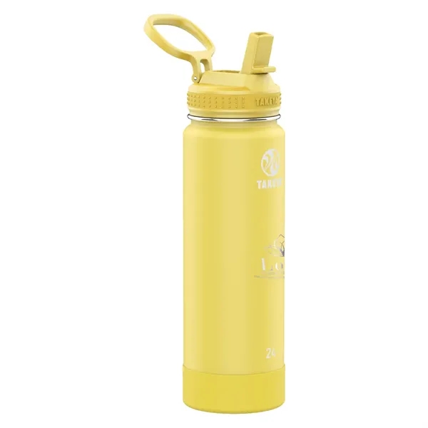 Takeya® 24 oz. Actives with Straw Lid, Laser, Premium... from ASI 30270 Aakron Line