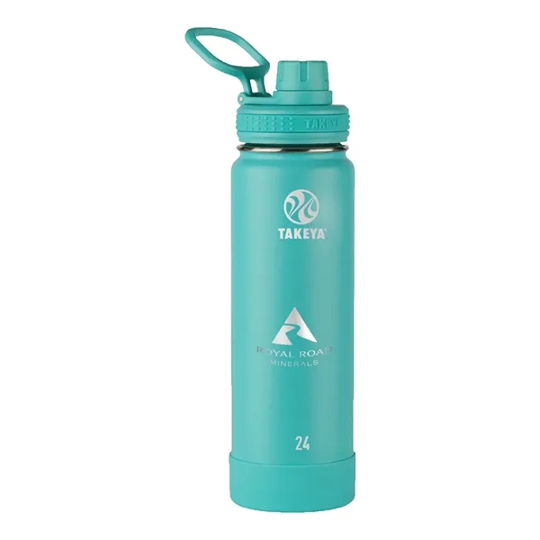 Takeya® 24 oz. Actives with Spout Lid, Laser, Premium... from ASI 30270 Aakron Line