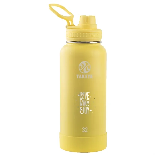 Takeya® 32 oz. Actives with Spout Lid, Laser, Premium... from ASI 30270 Aakron Line