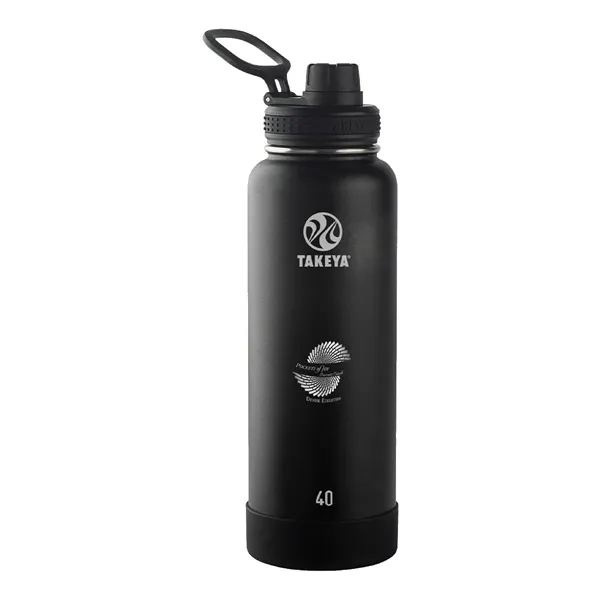 Takeya® 40 oz. Actives with Spout Lid, Laser, Standard... from ASI 30270 Aakron Line