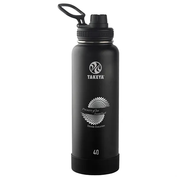 Takeya® 40 oz. Actives with Spout Lid, Laser, Premium... from ASI 30270 Aakron Line