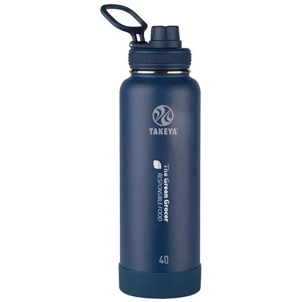 Takeya® 40 oz. Actives with Spout Lid, Laser, Premium... from ASI 30270 Aakron Line