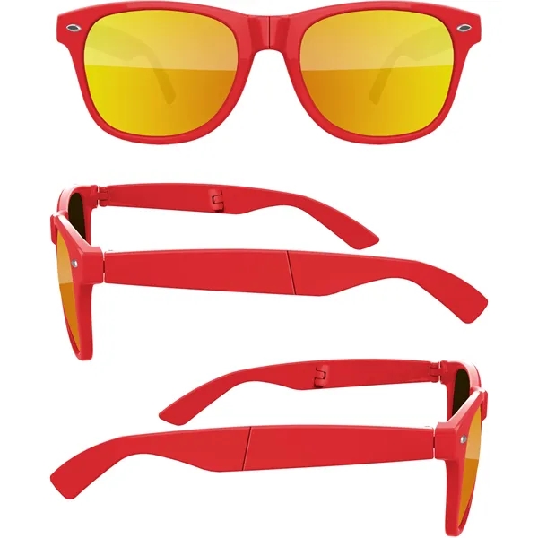 Quality PC Retro sunglasses with mirror UV400 impact resistant PC lenses.... from ASI 57371 Eyevertising