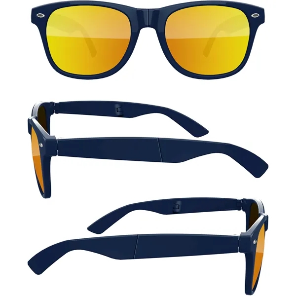 Quality PC Retro sunglasses with mirror UV400 impact resistant PC lenses.... from ASI 57371 Eyevertising