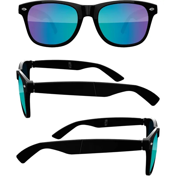 Quality PC Retro sunglasses with mirror UV400 impact resistant PC lenses.... from ASI 57371 Eyevertising