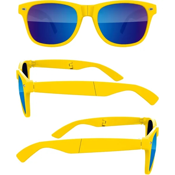 Quality PC Retro sunglasses with mirror UV400 impact resistant PC lenses.... from ASI 57371 Eyevertising