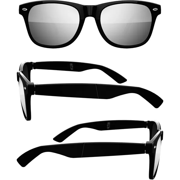 Quality PC Retro sunglasses with mirror UV400 impact resistant PC lenses.... from ASI 57371 Eyevertising