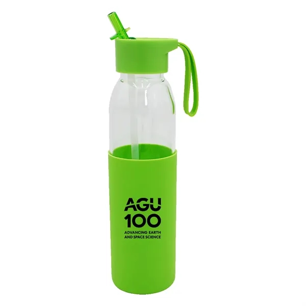 20 oz. Borosilicate Bottle with Silicone Sleeve... from ASI 30270 Aakron Line