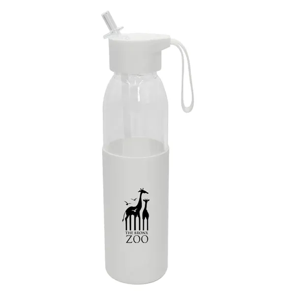 20 oz. Borosilicate Bottle with Silicone Sleeve... from ASI 30270 Aakron Line