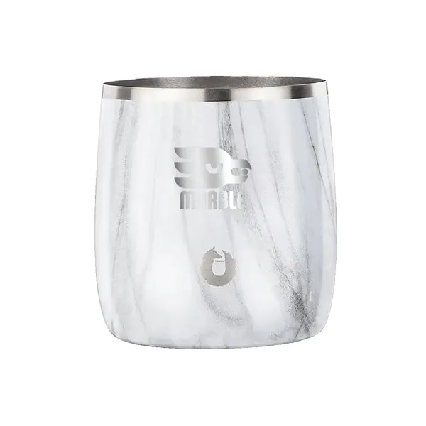 Snowfox® 11 oz. Marble Rocks Glass, Laser, Standard... from ASI 30270 Aakron Line