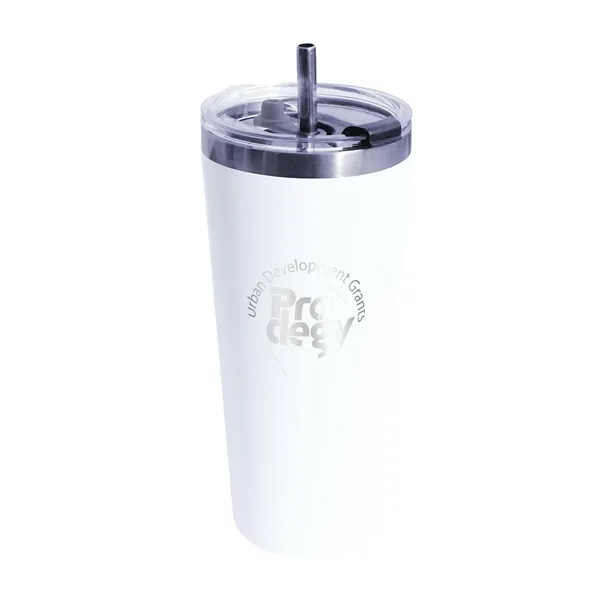 22 oz. Memphis Tumbler With Flip Top Lid & Stainless Steel... from ASI 30270 Aakron Line