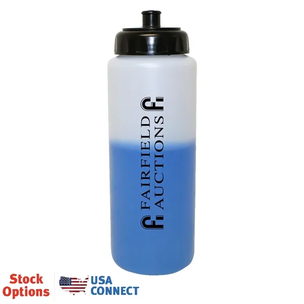 Mood™ 32 oz. Sports Bottle with Push 'n Pull Cap -... from ASI 30270 Aakron Line
