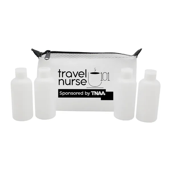 Travel Kit with Fillable Bottles... from ASI 30270 Aakron Line
