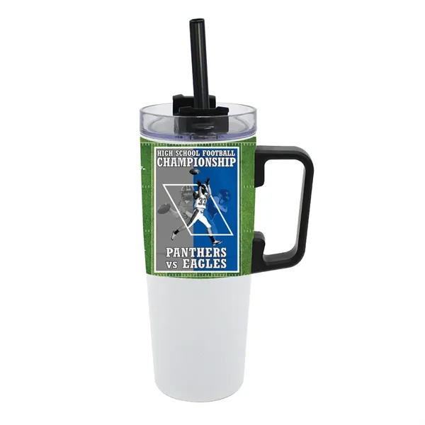 28 oz. Straight Wall Revolution Mug, Full Color Digital... from ASI 30270 Aakron Line