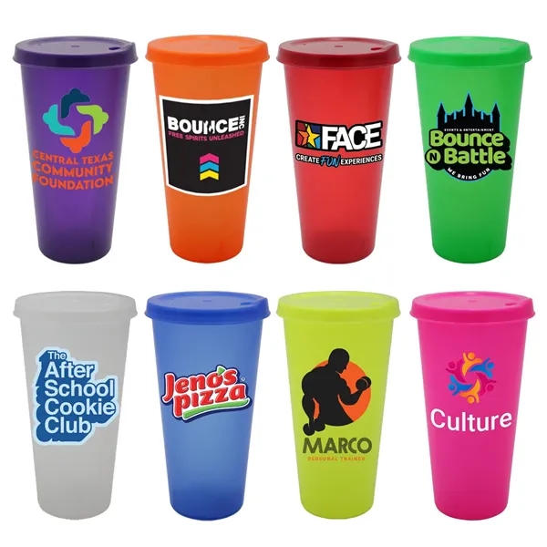 26 oz. Tumbler with Lid, Full Color Digital... from ASI 30270 Aakron Line
