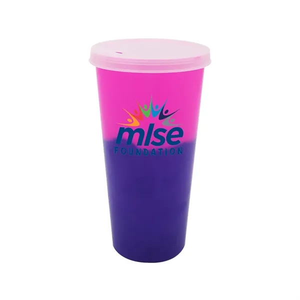 Mood™ 26 oz. Tumbler with Lid, Full Color Digital... from ASI 30270 Aakron Line