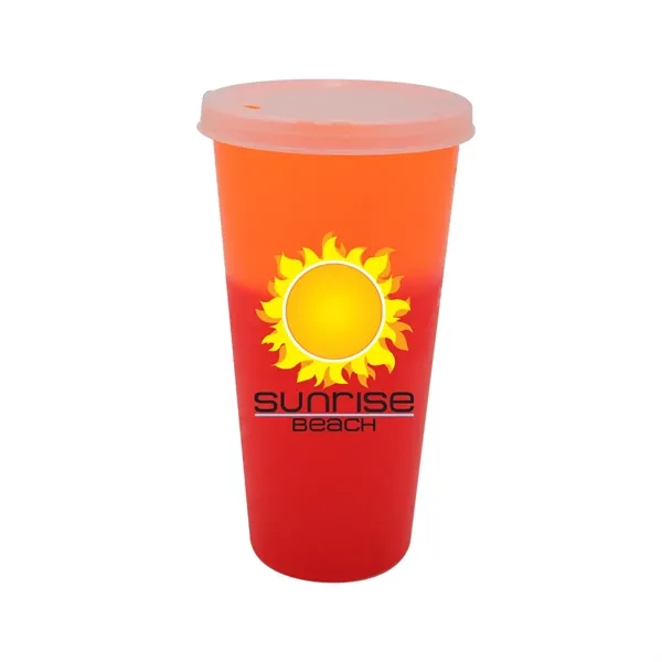 Mood™ 26 oz. Tumbler with Lid, Full Color Digital... from ASI 30270 Aakron Line