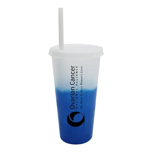 Mood™ 26 oz. Tumbler with Lid and Straw... from ASI 30270 Aakron Line