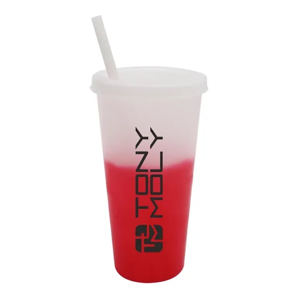 Mood™ 26 oz. Tumbler with Lid and Straw... from ASI 30270 Aakron Line