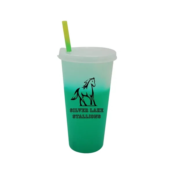 Mood™ 26 oz. Tumbler with Lid and Straw... from ASI 30270 Aakron Line
