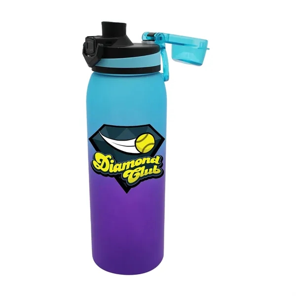 Halcyon® 30 oz. Ombre Sport Bottle, Full Color Digital... from ASI 30270 Aakron Line