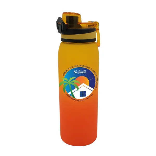 Halcyon® 30 oz. Ombre Sport Bottle, Full Color Digital... from ASI 30270 Aakron Line