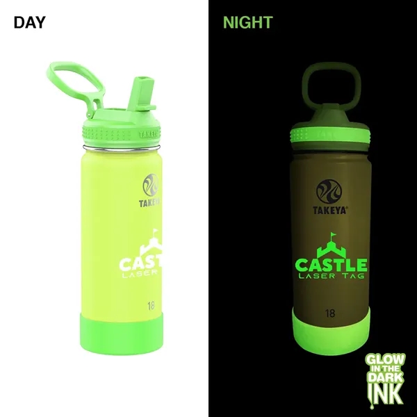 Takeya® 18 oz. Actives Glow in the Dark Bottle... from ASI 30270 Aakron Line