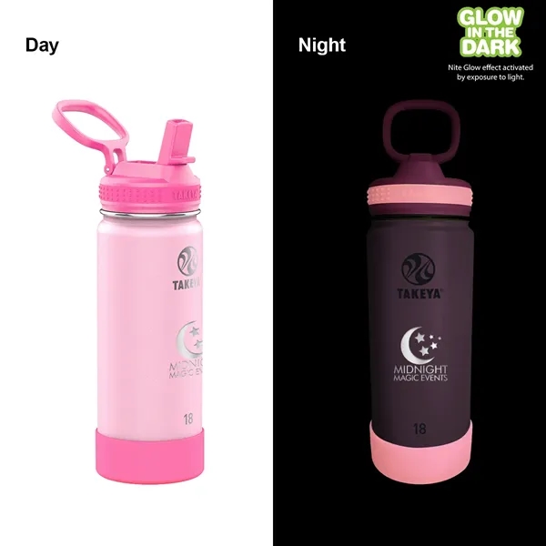 Takeya® 18 oz. Actives Glow in the Dark Bottle, Laser -... from ASI 30270 Aakron Line