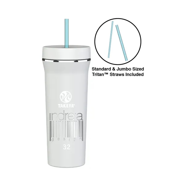 Takeya® 32 oz. Straw Tumbler -  Laser, Premium... from ASI 30270 Aakron Line