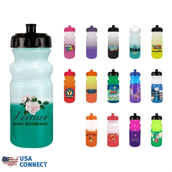 Mood 20 oz. Cycle Bottle, Push and Pull Cap, Full Color... from ASI 30270 Aakron Line
