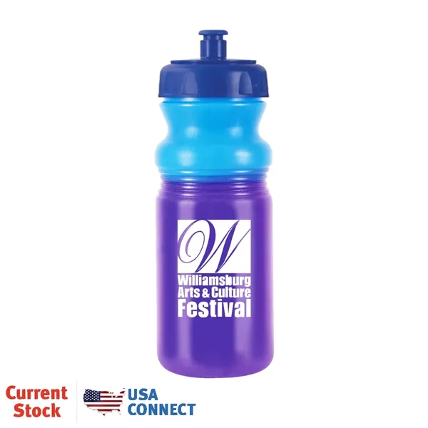 Mood 20 oz. Cycle Bottle with Push and Pull Cap -... from ASI 30270 Aakron Line