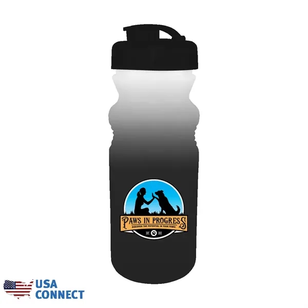 Mood 20 oz. Cycle Bottle with Flip Top Cap, Full Color... from ASI 30270 Aakron Line