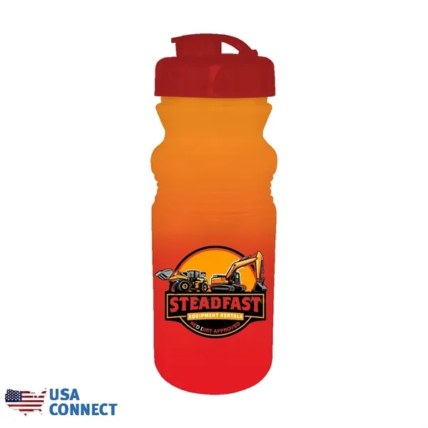 Mood 20 oz. Cycle Bottle with Flip Top Cap, Full Color... from ASI 30270 Aakron Line