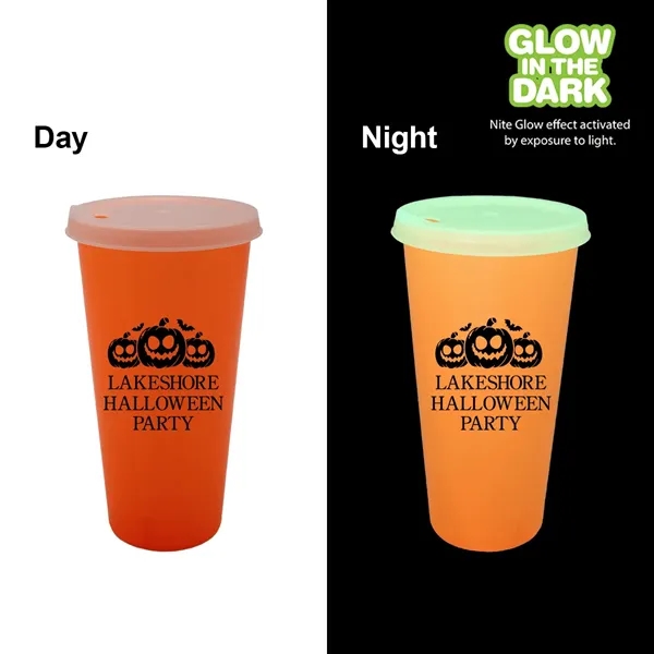 Nite Glow 26 oz. Tumbler with Lid... from ASI 30270 Aakron Line