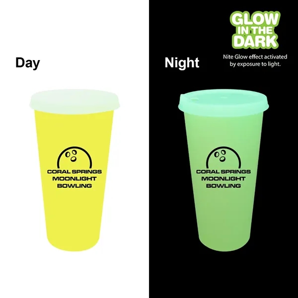 Nite Glow 26 oz. Tumbler with Lid... from ASI 30270 Aakron Line
