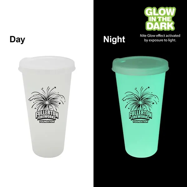 Nite Glow 26 oz. Tumbler with Lid... from ASI 30270 Aakron Line