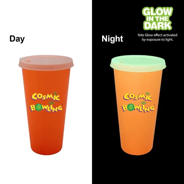 Nite Glow 26 oz. Tumbler with Lid, Full Color Digital... from ASI 30270 Aakron Line