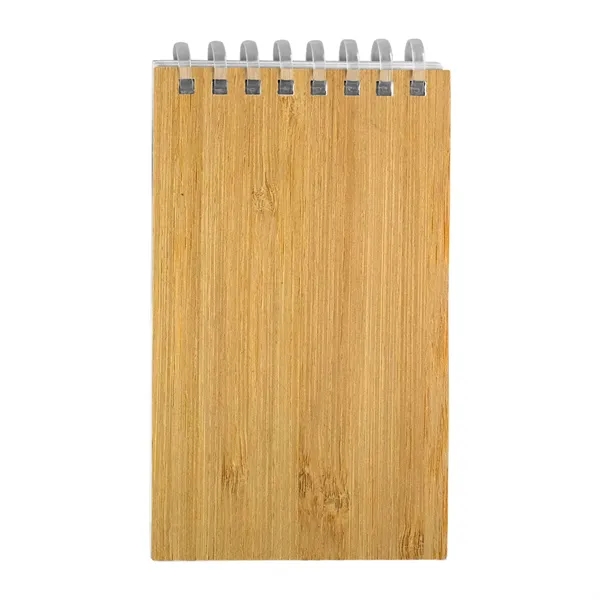 3" X 5" Bamboo Spiral Notebook... from ASI 30208 A P Specialties / AP Specialties