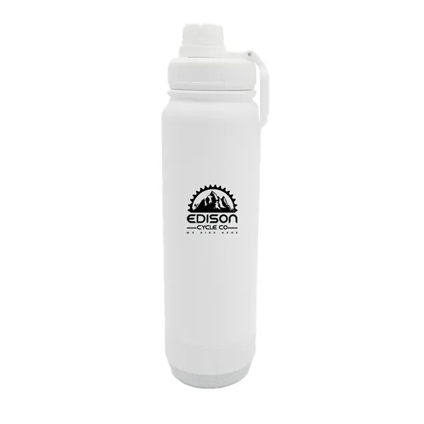 24 oz. Recycled Stainless Speaker Bottle... from ASI 30270 Aakron Line