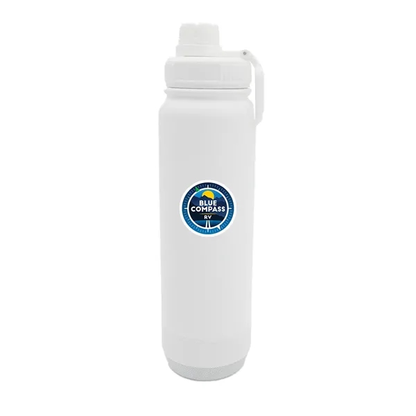 24 oz. Recycled Stainless Speaker Bottle, Full Color Digital... from ASI 30270 Aakron Line